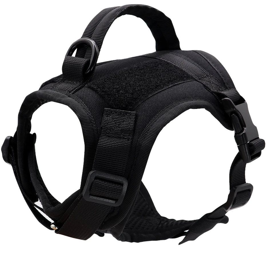 Cat Harness with Handle black