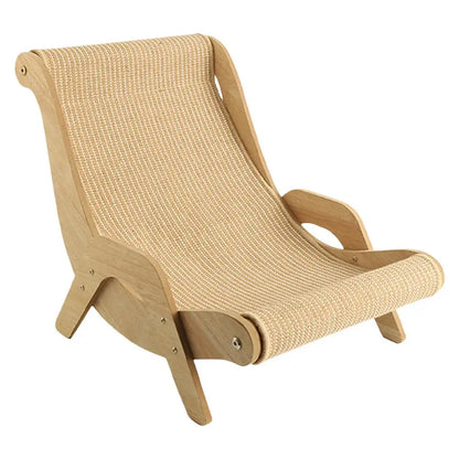 Sisal Cat Scratcher - Lounge Chair Stylish and Durable
