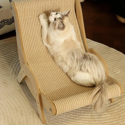 Sisal Cat Scratcher - Lounge Chair Stylish and Durable
