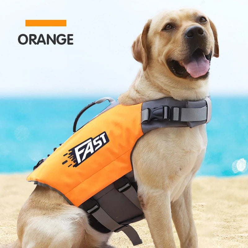 Adjustable Reflective Dog Life Jacket for Safety – The Cat Lover Shop