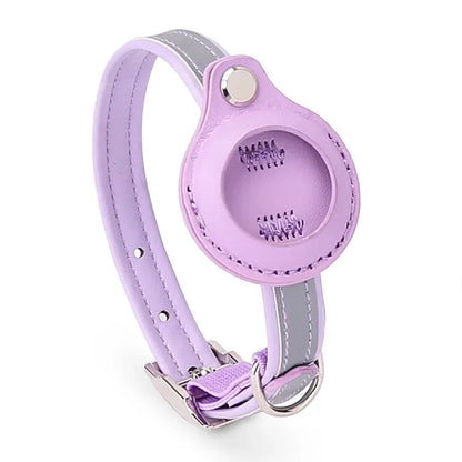 Reflective Cat Collar with Airtag Holder - Anti-Lost Protection