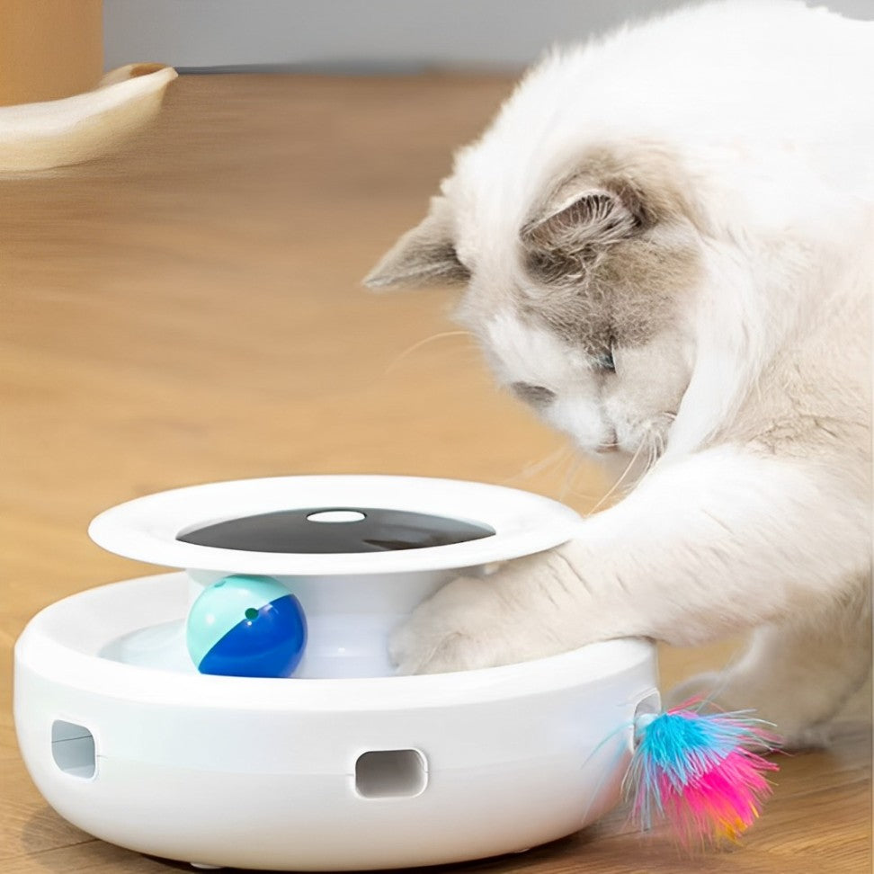 Smart cat toy for interactive playtime